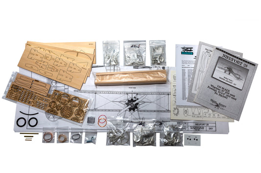 Model Airways Nieuport 28: Eddie Rickenbacker’s WWI Fighter – 1:16 Scale Museum-Quality Kit