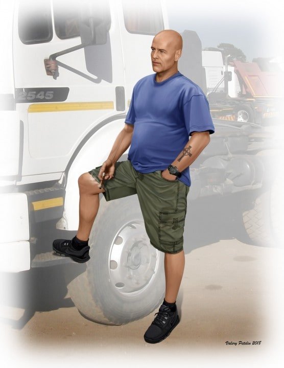 MB - Jimmy(Tex)Haywood Trucker 1:24