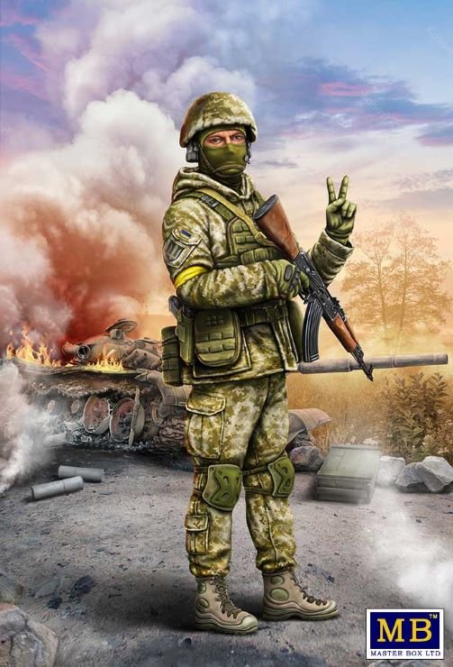 MB - Ukrainian Soldier Defense of Kyiv 1:24