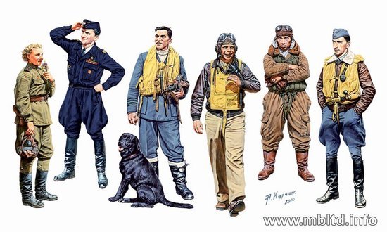 MB - Famous Pilots Ww-Ii 1:32