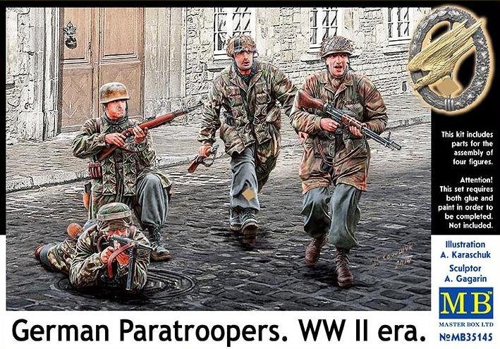 MB - German Paratroopers Wwii 1:35