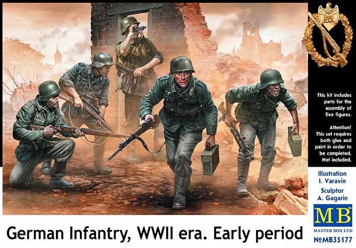 MB - Wwii German Infantry 1:35 Earl