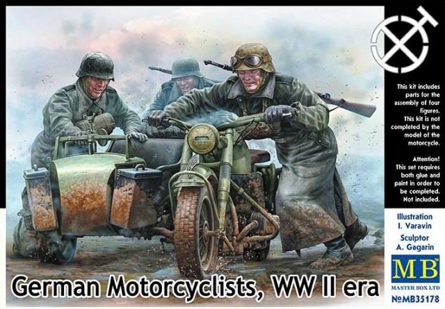 MB - German Motorcyclists 1:35
