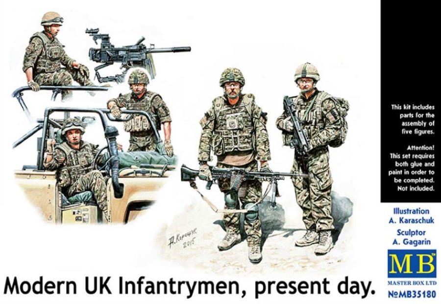 MB - Modern UK Infantrymen Present Day 1:35