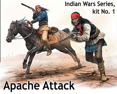 MB - Apache Indians w/rifles 1:35
