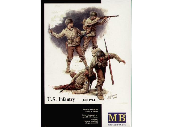 MB - Us Infantry July 3rd '44 1:35