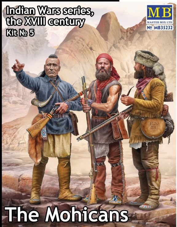 MB - The Mohican Indian Wars #5 1:35