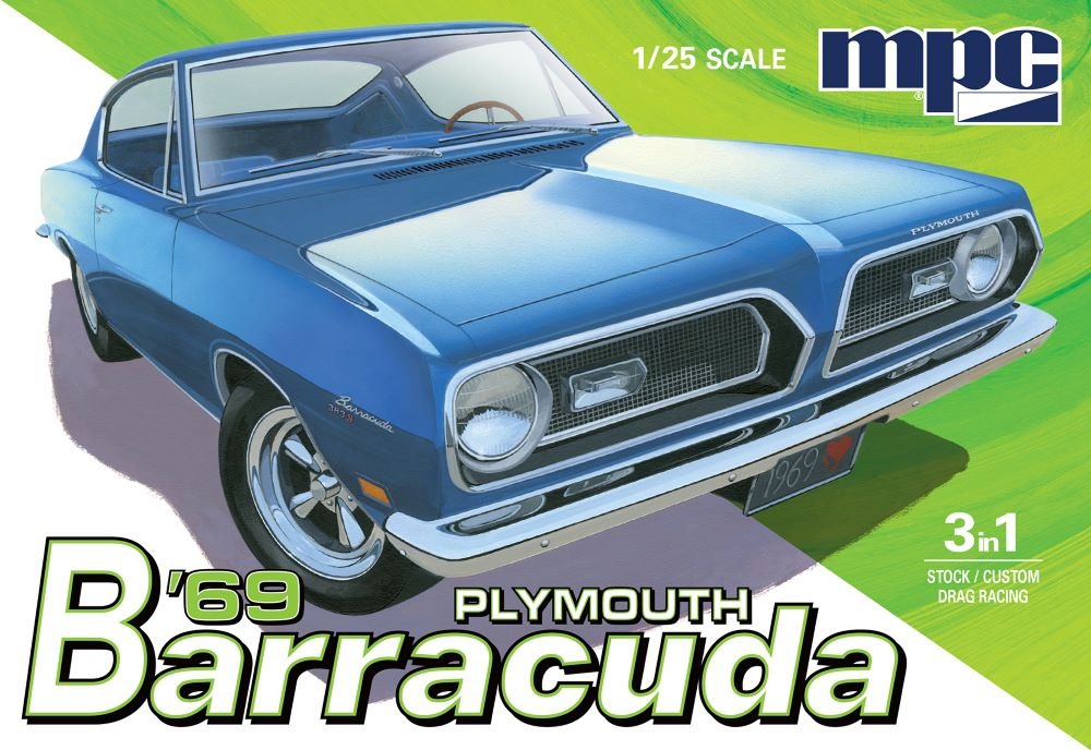 MPC - 1969 Plymouth Barracuda 1:25