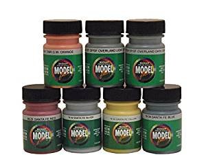 Modelflex - West Coast Railroad Colors #1