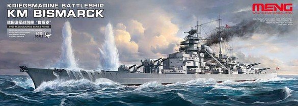 Meng - Kriegsmarine Bismark 1:700
