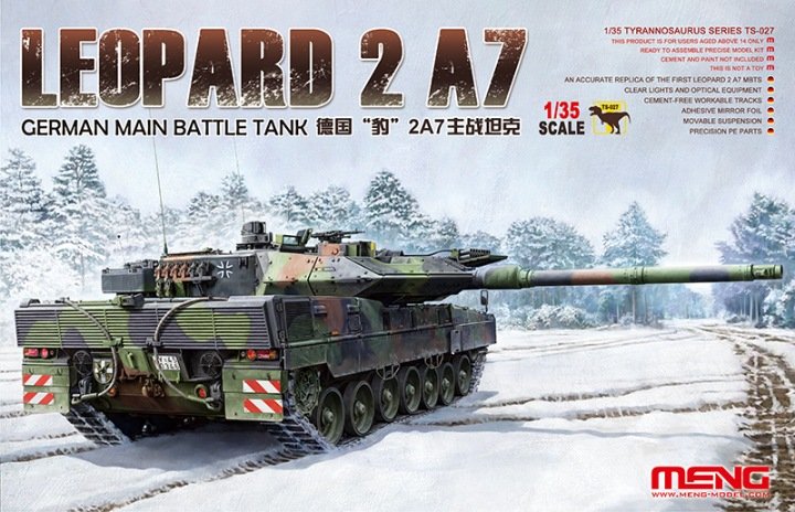 Meng - Leopard 2 A7 German Mbt 1:35