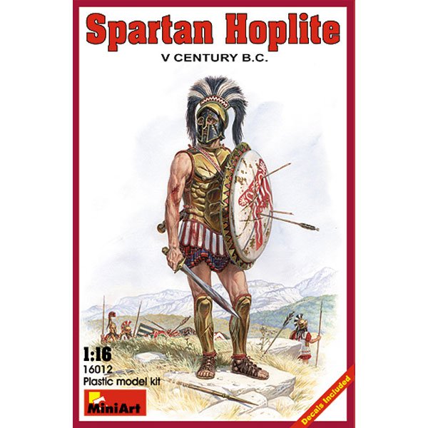 Mini Art - Spartan Hoplite Vcentbc 1:16