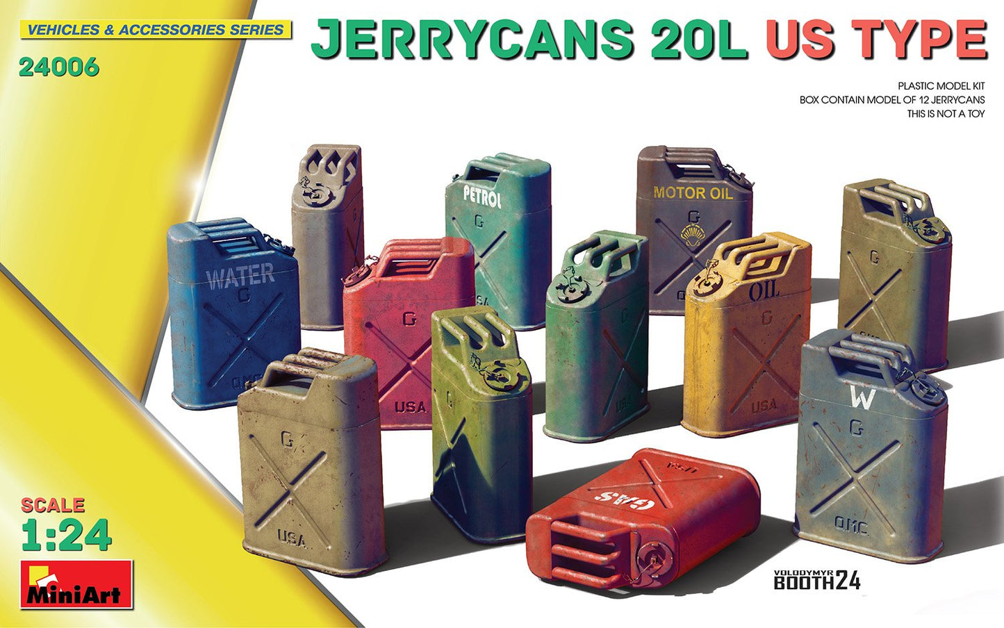 Mini Art - Jerrycans 20l US Type 1:24