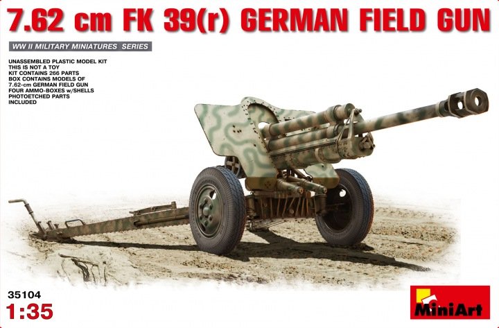 Mini Art - German 7.62cm Fk 39 1:35
