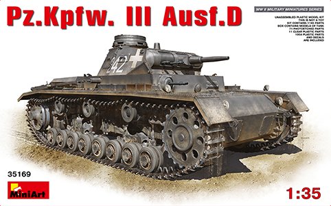 Mini Art - Pz.Kpfw.Iii Ausf.D 1:35