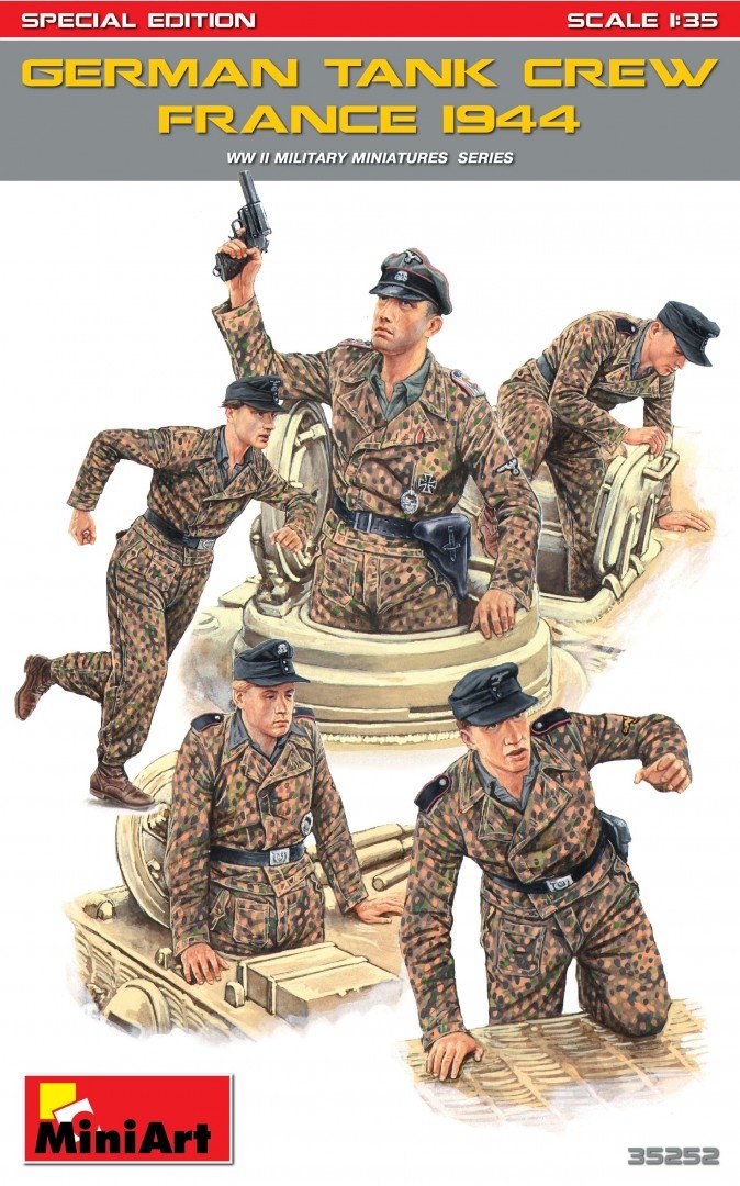 Mini Art - WWII German Tank Crew 1:35
