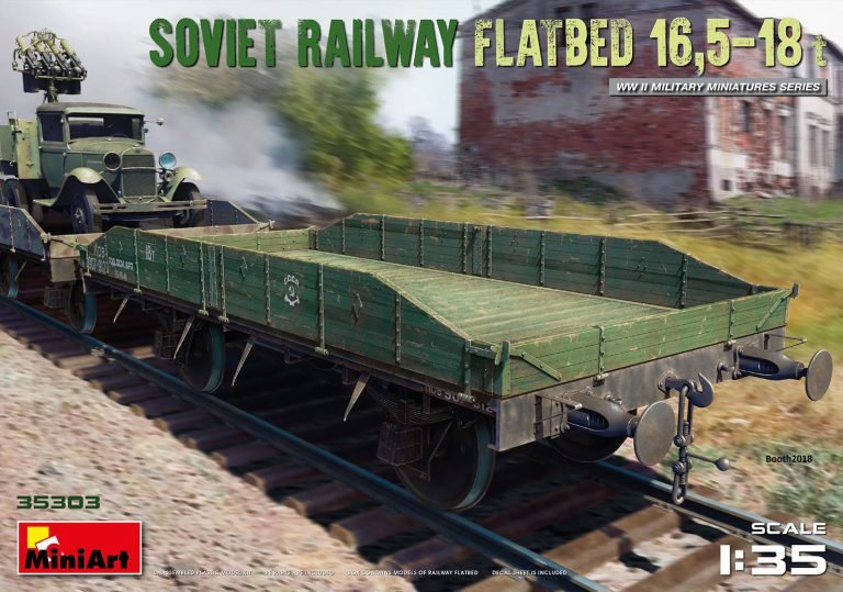 Mini Art - WWII Soviet 16,5-18t Rwy Fltbd