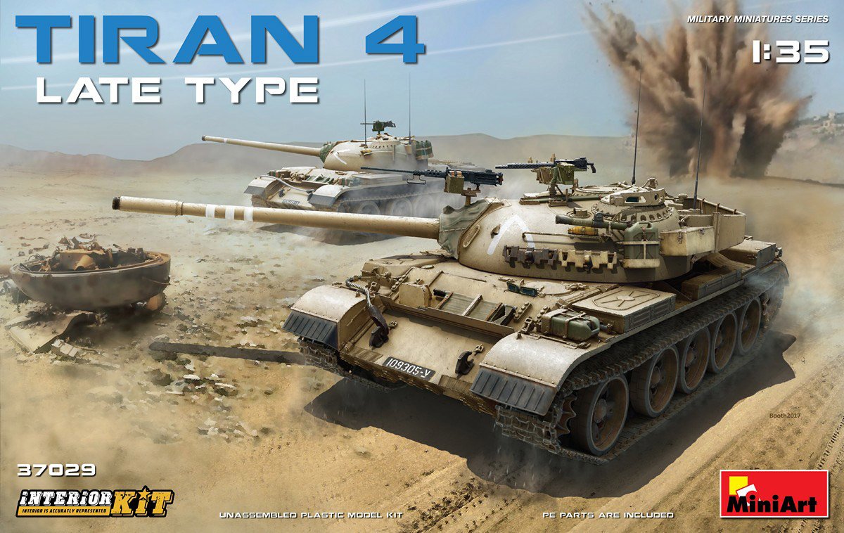 Mini Art - Tiran 4 Late Type Tank 1:35