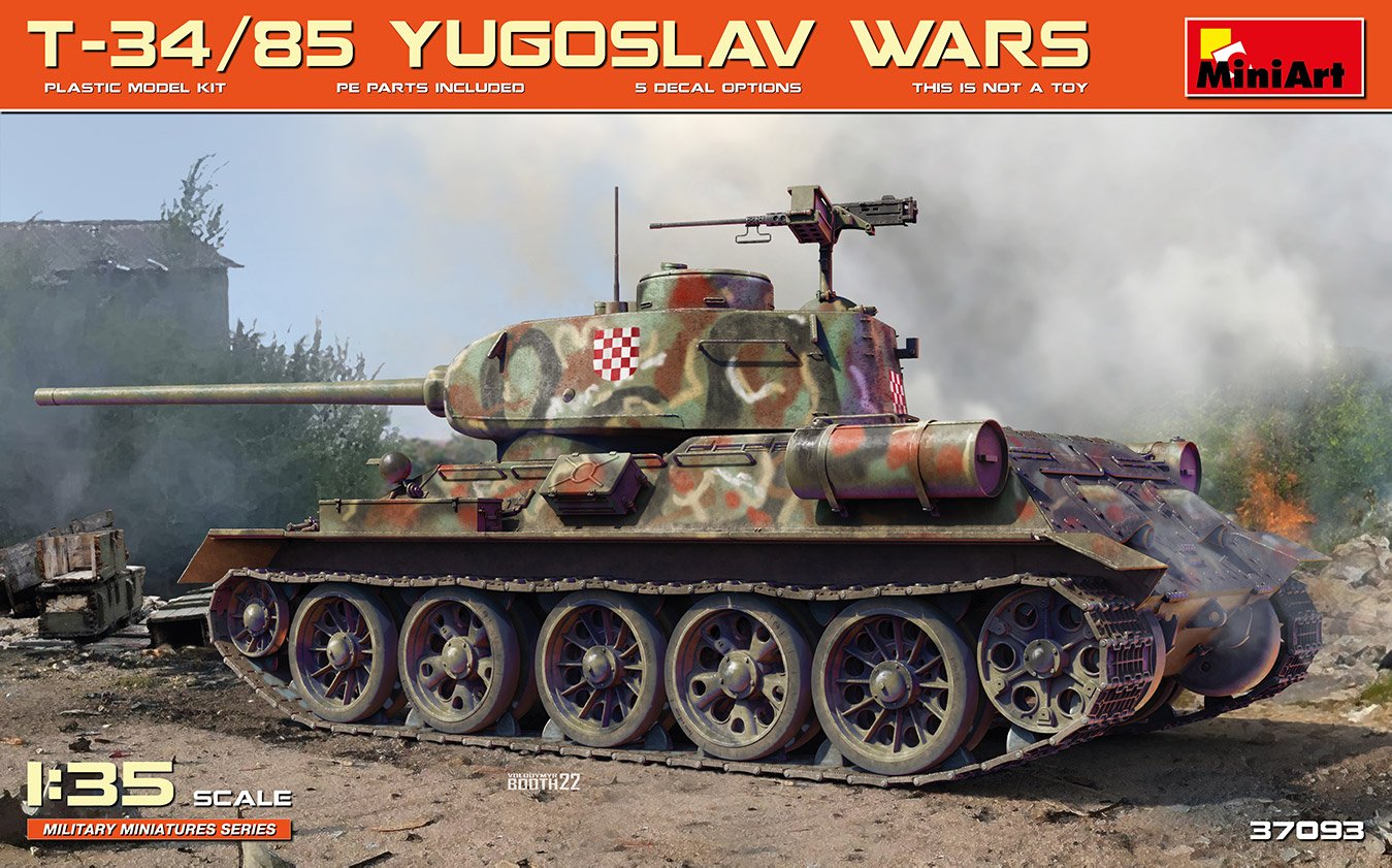 Mini Art - T-34/85 Yugoslav Wars 1:35