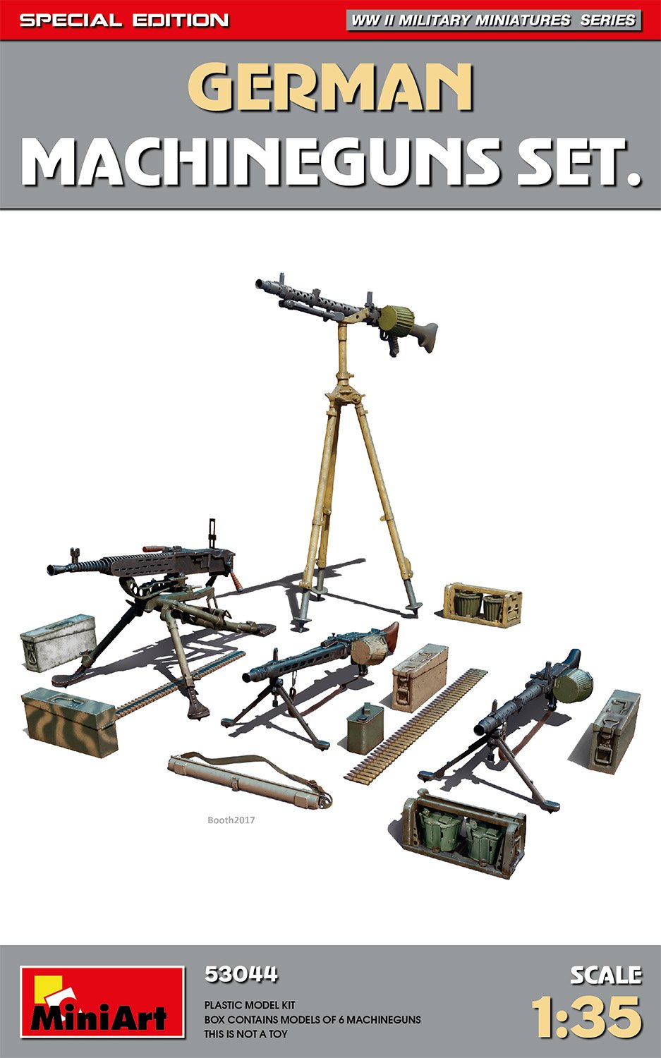 Mini Art - German Machine Gun Set 1:35