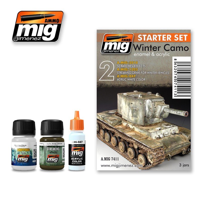 MIG Jimenez - Winter Camo Set
