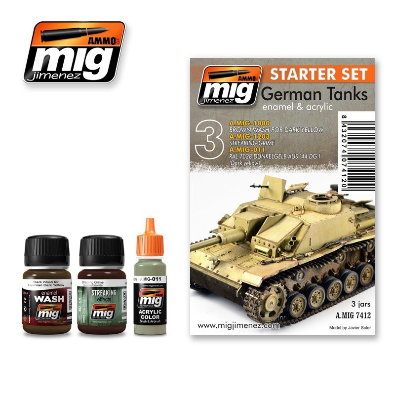 MIG Jimenez - German Tank Set