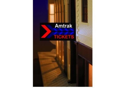 Miller Eng. - O/Ho Amtk Station Sign Left