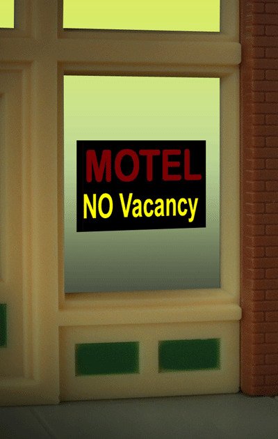 Miller Eng. - Motel Window Sign