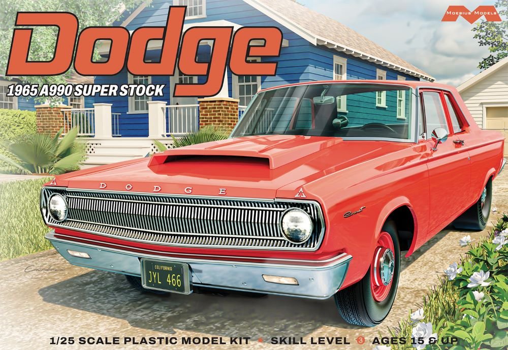 Moebius - 1965 Dodge A990 Super Stock 1:25