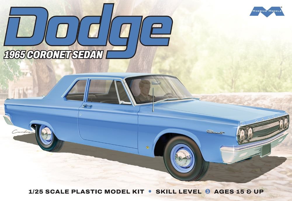 Moebius - 1965 Dodge Coronet Sedan 1:25