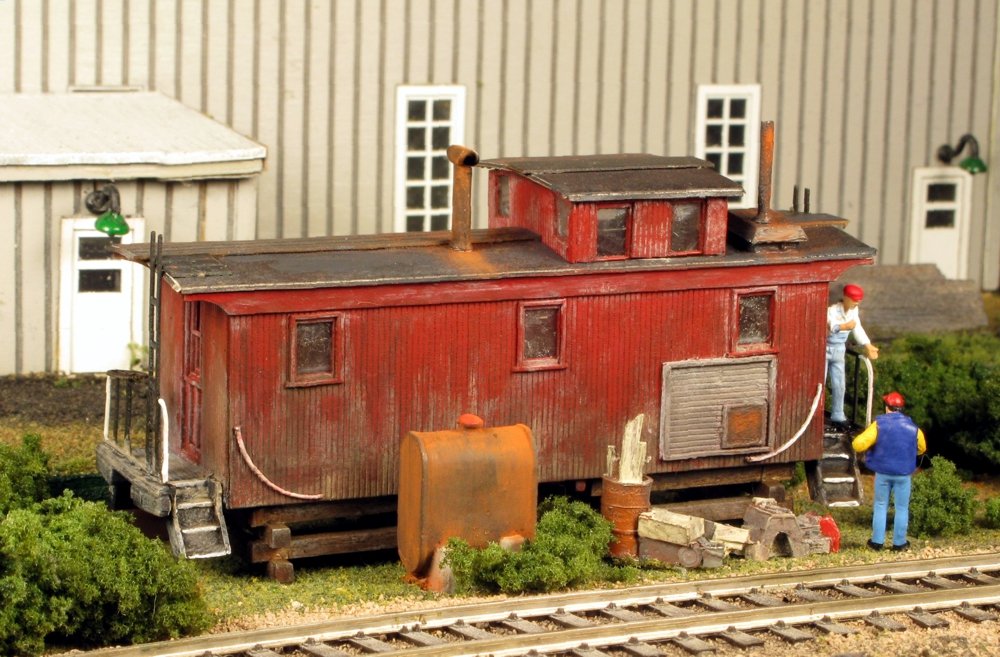 Monroe - HO Yard Office Caboose