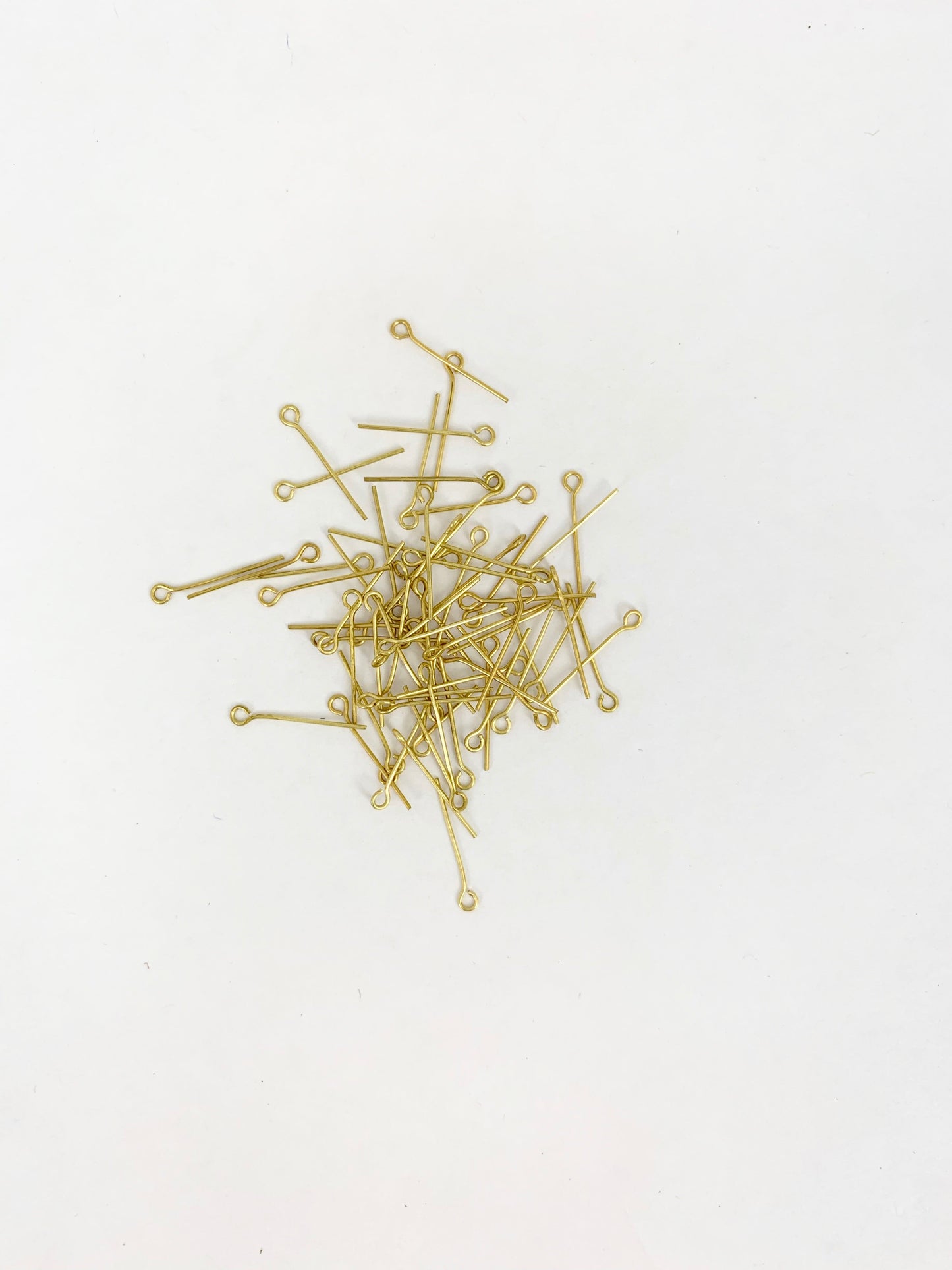 Model Expo - .75mm x 6mm Brass Jackstay Eyebolts 60 pcs