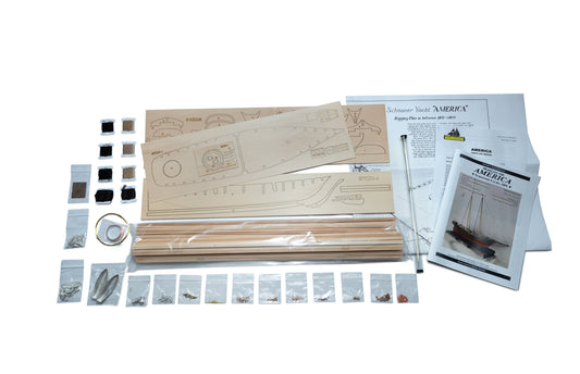 Model Shipways Yacht America Schooner 1851 - Scale 1:64 - Length 25"