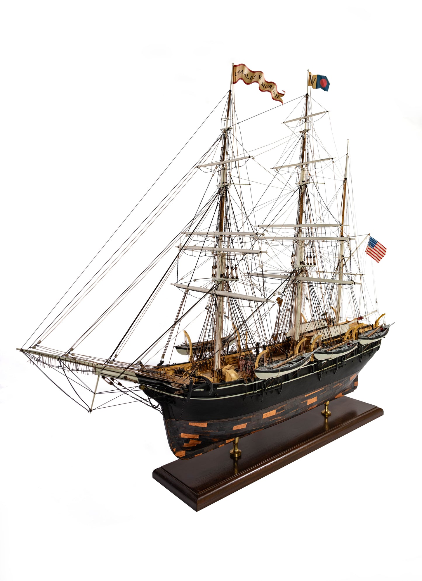 Model Shipways CHARLES MORGAN WHALE BARK 1:64 SCALE