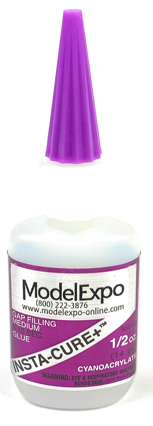 Model Expo - INSTA CURE+™ SUPER GLUE CA 1/2 oz. (Gap Filling)