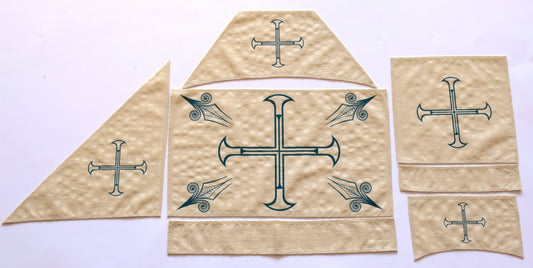 Dusek-Mamoli - Mamoli MV21-SAILS Set of Sails for Sao Miguel Caracca Atlantica Model Ship Kit - Scale 1/54