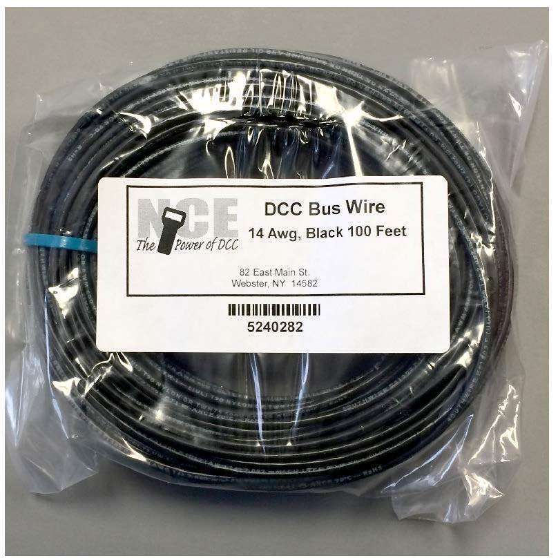 Nce Corporation - 14Awg Dcc Main Bus Wire Blk100