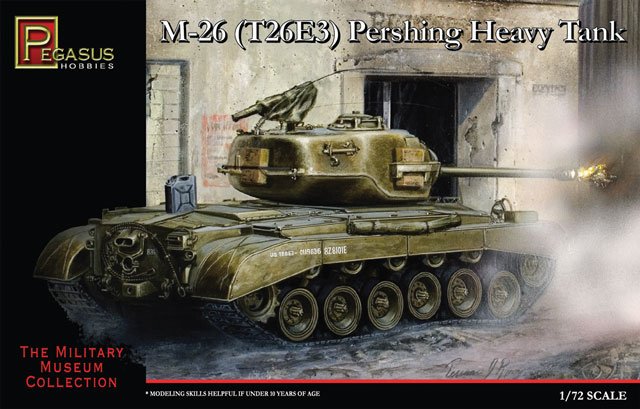 Pegasus - T-26E3 Pershing Tank 1:72