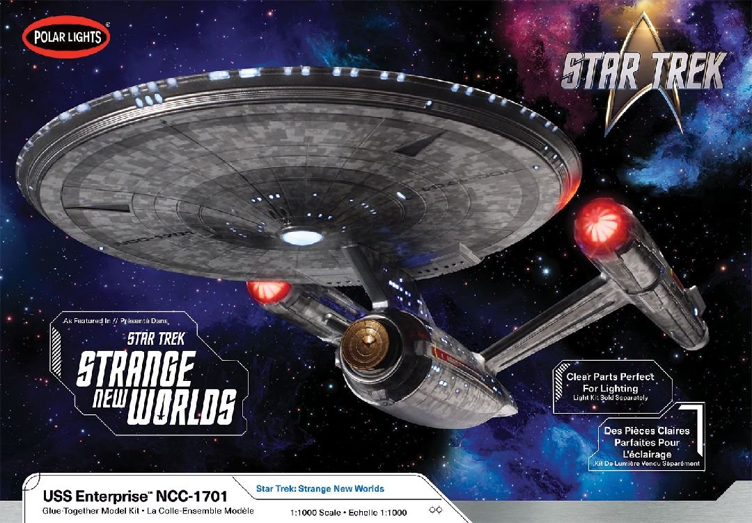 Polar Lights - USS Enterprise Strange New Worlds 1:1000