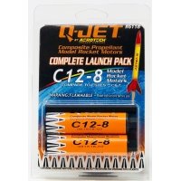 Quest - C12-8 Q-Jet Model Rocket Motor 2pk
