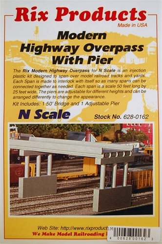 Rix - N Modern Hiway Overpass W/pier