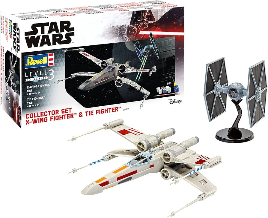 Revell - Gift Set X-Wing Fighter + TIE Fighter