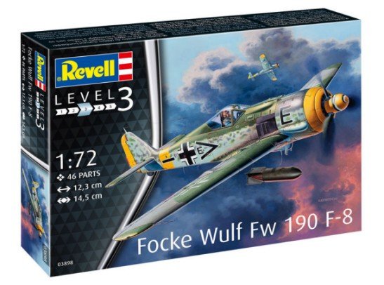 Revell - Focke Wulf Fw190 F8 Fighter Bomber 1:72