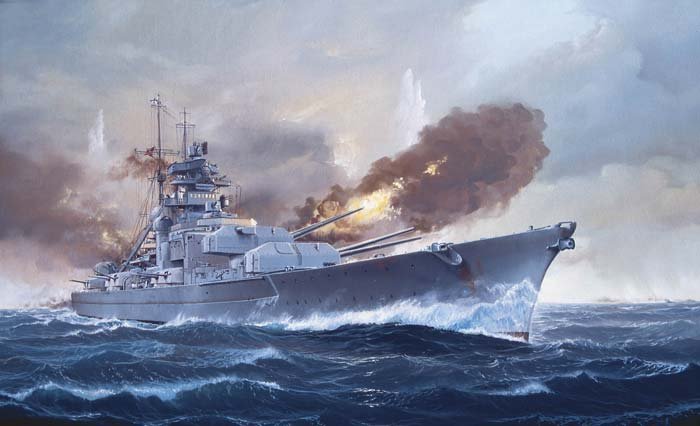 Revell - Battleship Bismark 1:350
