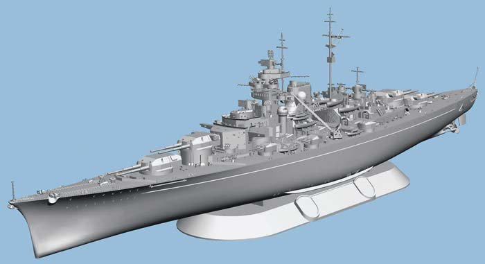 Revell - BATTLESHIP BISMARK 1:700
