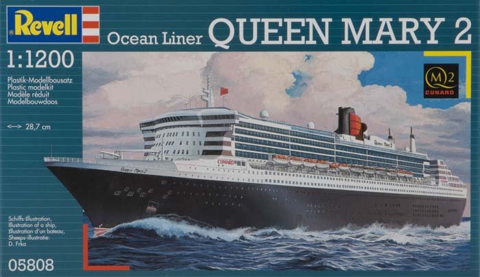 Revell - Queen Mary 2 1:1200