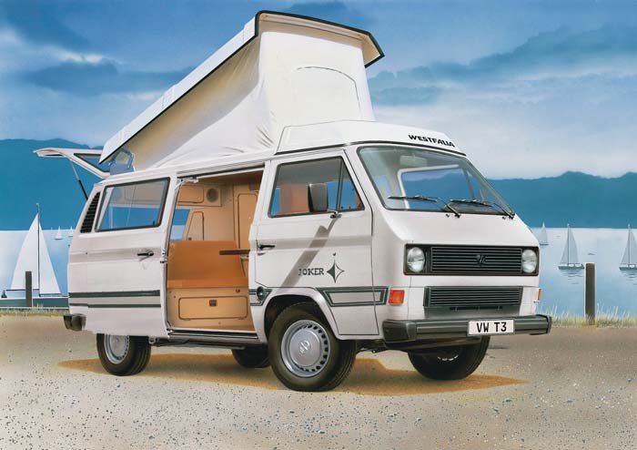 Revell - Vw T-3 Westfalia Joker 1:25