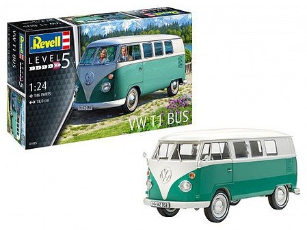 Revell - VW T1 Samba Bus 1:24