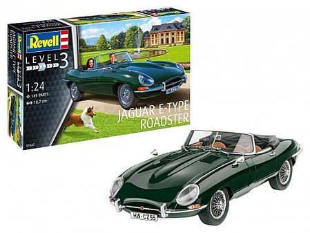Revell - Jaguar E-Type Roadster 1:24