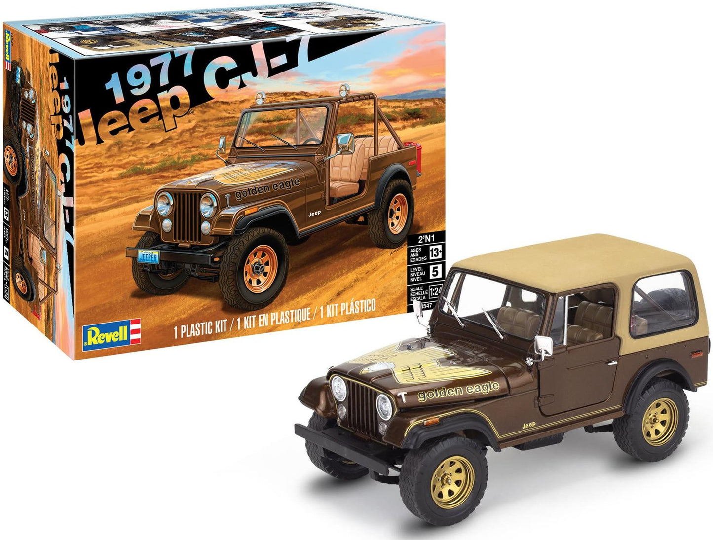 Revell - '77 Jeep CJ7 2n1 1:25